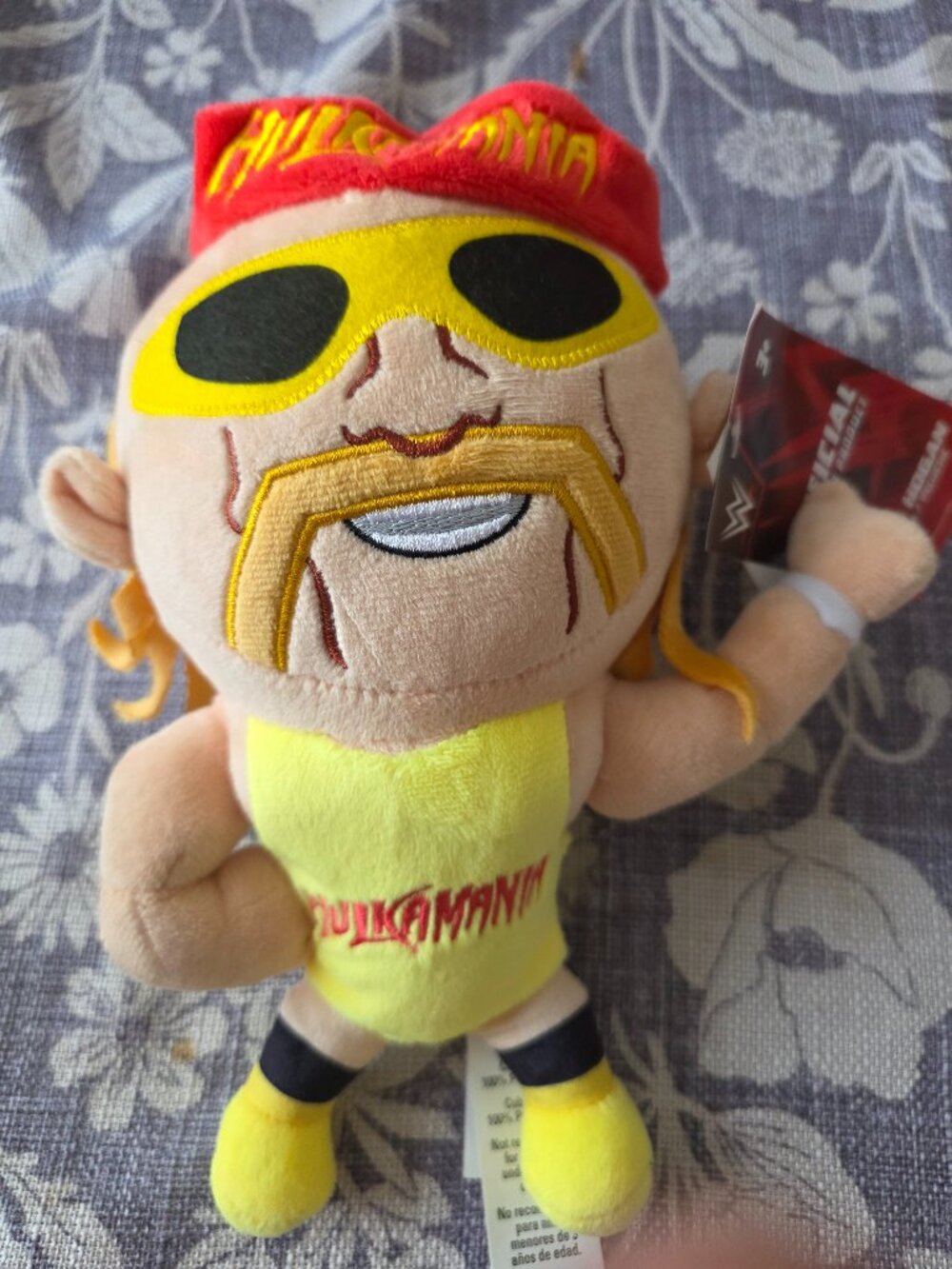 WWE 9-inch Classic Hulk Hogan Plush Stuffed Action Figure